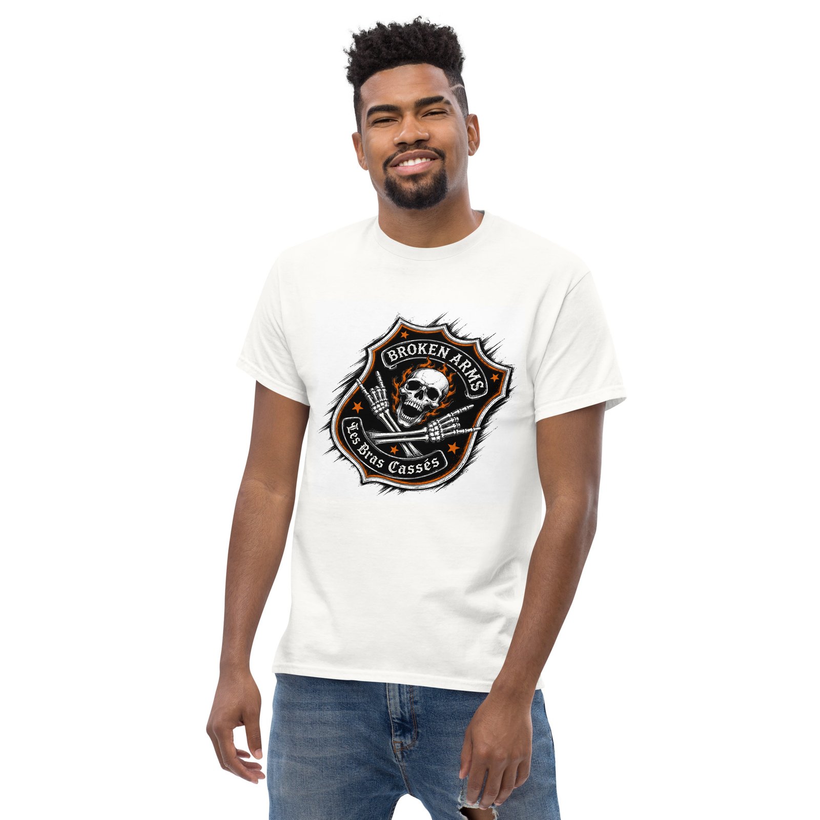 T-shirt Skull Edition – L’esprit biker sans compromis – Image 5
