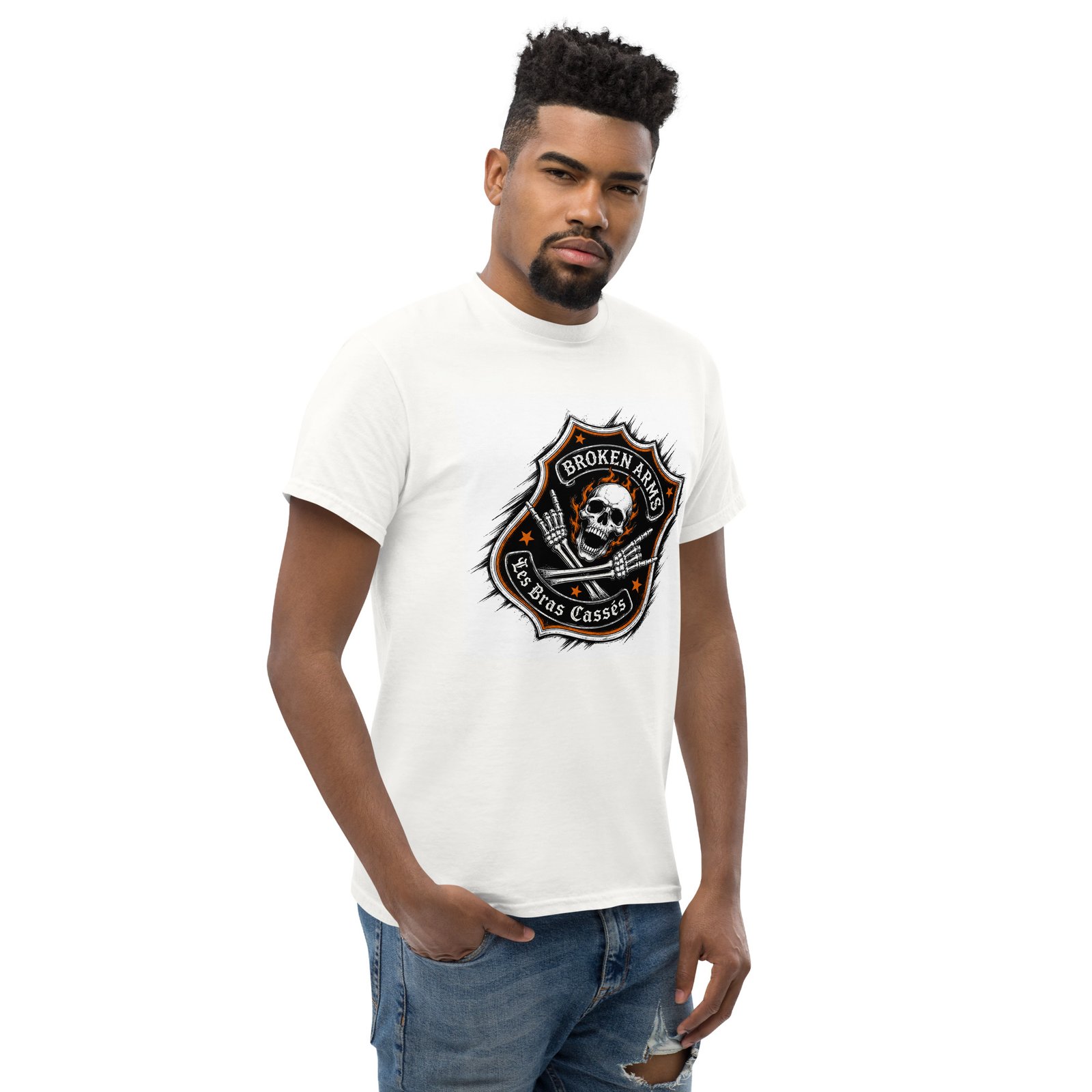 T-shirt Skull Edition – L’esprit biker sans compromis – Image 3