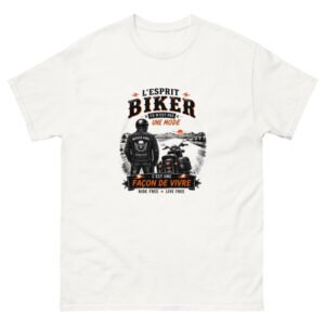 T-Shirt L’Esprit Biker – Une façon de vivre